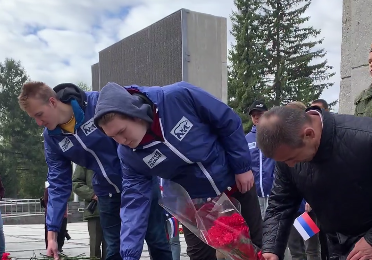 Участники мотопробега «Донбасс – Кузбасс» прибыли в Новосибирскую область