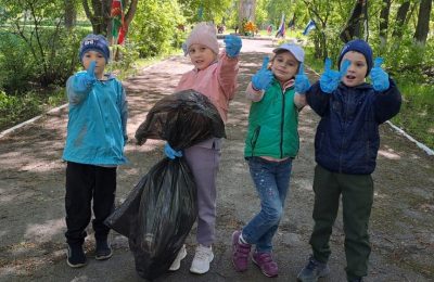 Дети из «Сказки» против мусора