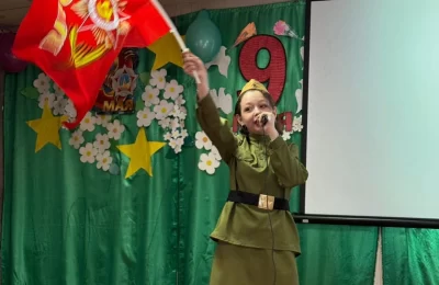 Концерт Победы в Юрт-Акбалыке