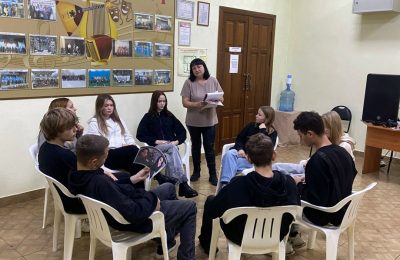 Тематическая встреча для участников фотокружка «Кадр»