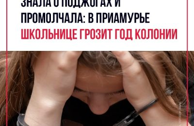 «Знала и промолчала»: следствие считает, что школьница была осведомлена о действиях диверсанта